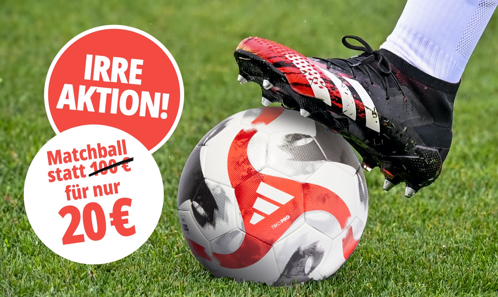 Matchball statt 100 € um nur 20 €