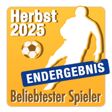 3.002.293 Stimmabgaben: Daniel Wallaberger ist beliebtester Spieler der Herbstsaison 2025!