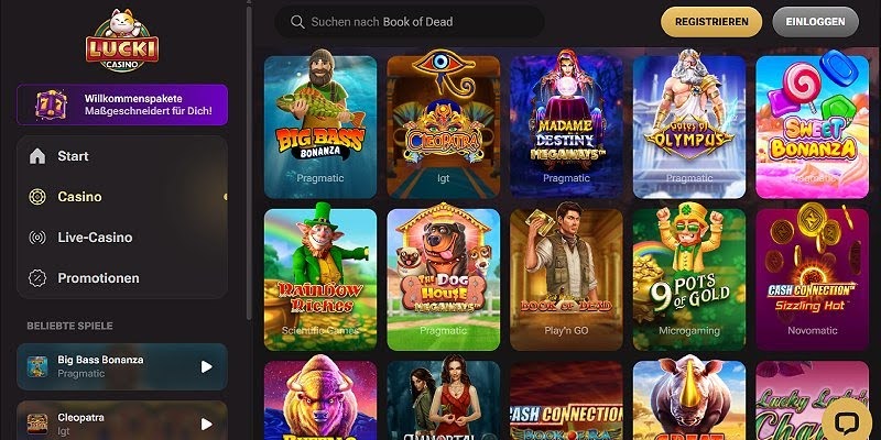 Lucky Bear вход