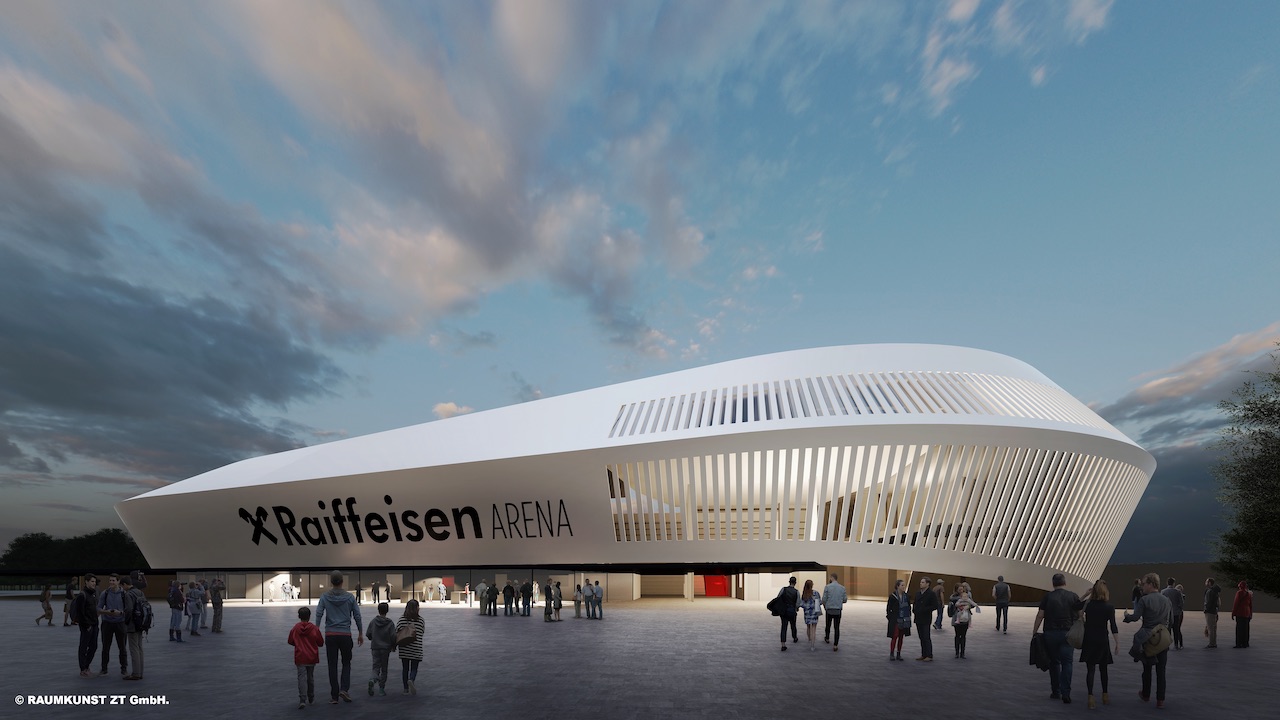 Raiffeisen Arena (Visualisierung: Asmir Mehmic)