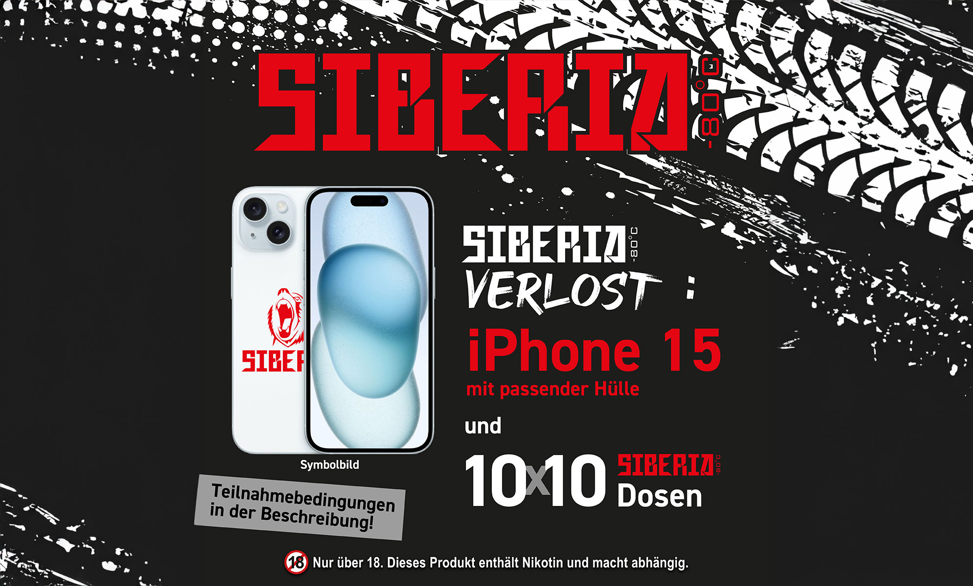 Siberia verlost ein iPhone 15