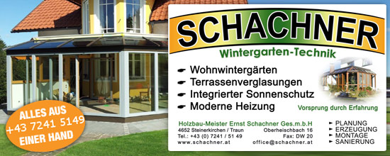 Schachner Wintergarten-Technik